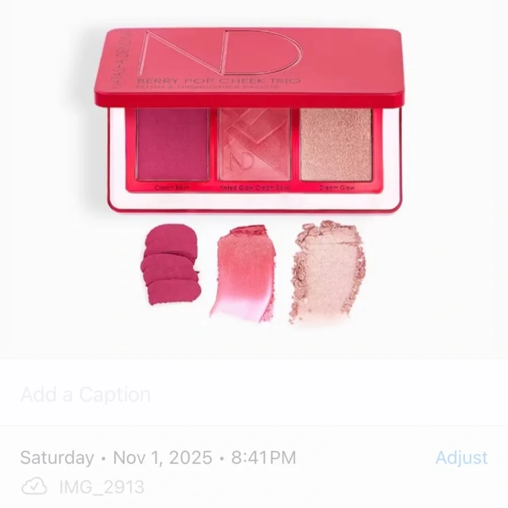 Natasha Denona Vibrant Cheek Trio Palette
